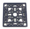 Black Country Metal Works Heavy Duty Cast Iron Square Trivet (Blue)