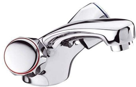Clever 96084 Grifo de Lavabo Bimando 60Mm, Urban, Cromado