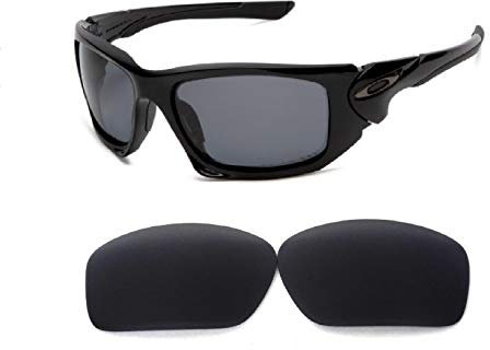 Galaxie Verres de Rechange pour Oakley Scalpel Lunettes de Soleil Noir Polarisé - Noir, Regular
