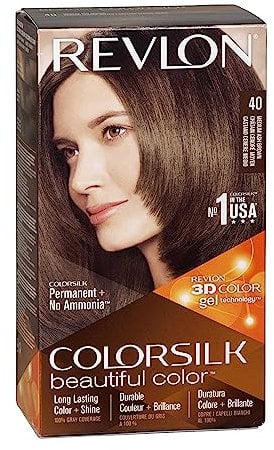 COLORSILK # 40 MED ASH BROWN by Revlon