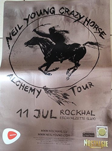 Neil Young Crazy Horse – Alchemy Tour – 60 x 80 cm Kunstdruck/Poster