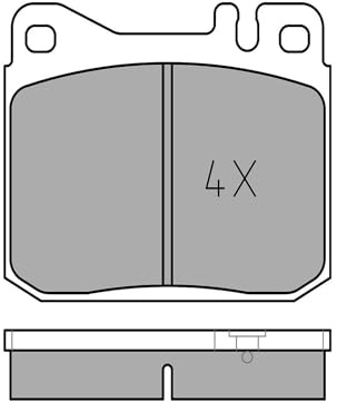 Meyle 025 203 4117 Brake Pad Set, disc brake