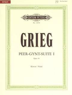 Musikverlag C.F. Peters Ltd. & Co. KG Peer GYNT Suite 1 OP 46 - arrangiert für Klavier [Noten/Sheetmusic] Komponist: GRIEG Edvard