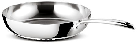 Lagostina Accademia Lagofusion Padella, Acciaio Inossidabile, Argento, 24 cm