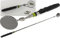 ChiliTec Inspektionsspiegel 50mm Verstellbarer Handspiegel Spiegel-Werkzeug mit Kugelgelenk Teleskop 16-70cm