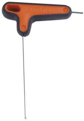 SuperB T-griff Innensechskantschlüssel TB-7632, kurzes + langes Ende, 2 mm, orange/schwarz