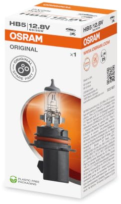 OSRAM Original 12V HB5 halogen headlamp bulb 9005 1 piece in folding box