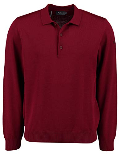 Maerz Herren Pullover 490700, Gr. 48, Rot (495)