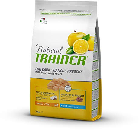 Trainer Natural Hundefutter Small & Toy Light Fleisch Weiß Rresche 7 kg
