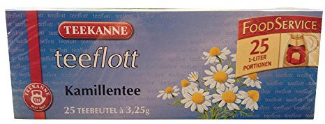 Teekanne Teeflott Kamillentee (25x3,25g)