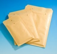 100 arofol Luftpolstertaschen Gr. CD braun