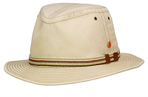 Mayser Menowin Traveller Outdoorhut UV-Schutz aus Baumwolle - Sand (7004) - 59,5 cm (59)