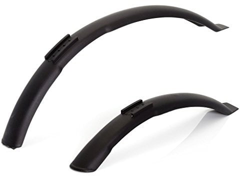 XLC Unisex – Erwachsene Mudguard-Set MG-C03, Schwarz, 24-26