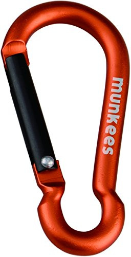 munkees 3236 Karabiner Birnenform - Ø 6 x 60 mm (2 Stück)