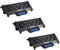 Kompatibel zu Brother TN-2120-3 x Toner Black für je ca. 2.600 Seiten (5% Deckung) - 3er Pack - u. a. für Brother DCP-7040, Brother MFC-7320