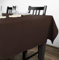 Rollmayer Tischdecke Tischtuch Tischwäsche Gastronomie Kollektion Vivid Uni einfarbig pflegeleicht waschbar 21 Farben zur Auswahl, Produkt für den täglichen Gebrauch(Braun 28, 120x160cm)