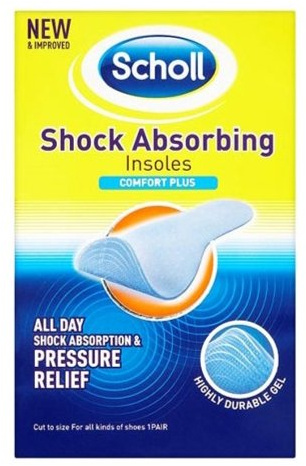 Scholl Shock Absorbing Insole 1 Pair