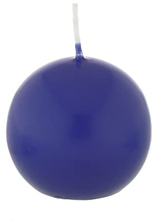 Kugelkerzen Royalblau (Blau) 6 cm, 16 Stück