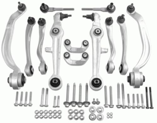 LEMFÖRDER 31912 01 Lenkersatz Radaufhängung für Audi A4 B5 (8D2) 1994-2001 Links, Rechts, Vorderachse und Andere Fahrzeuge