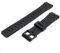 Replacement Watch Strap 18mm Black Resin to fit Casio F91, F105, F94