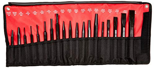 Mayhew MAY61019 19 Piece Punch and Chisel Set