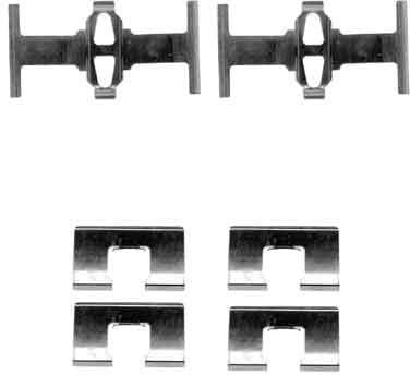 TRW PFK394 Zubehörsatz, Scheibenbremsbelag - (4-teilig) | Kompatibel mit: HONDA ACCORD V, ACCORD V, ACCORD VI Coupe, INTEGRA Coupe