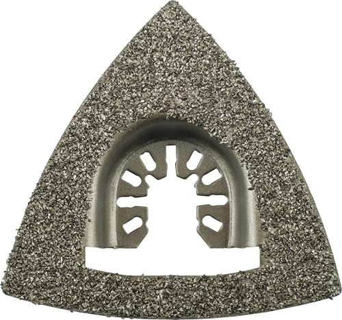 kwb Professional Raspel Delta Ø 80 mm, für Beton, Stein und Holz (Hartmetall-bestreut)