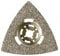 kwb Professional Raspel Delta Ø 80 mm, für Beton, Stein und Holz (Hartmetall-bestreut)