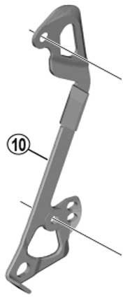 Shimano Spares RD-T8000 inner plate