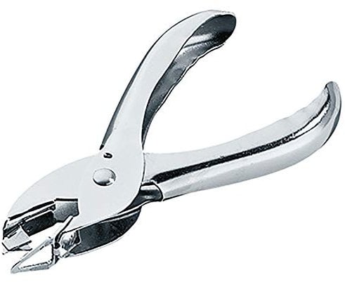 Soennecken Enthefterzange 3457 für Heftklammern silber