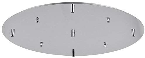 s`luce MODULAR Hängeleuchte 5-flammig, Ø60cm, chrom WM5CBH