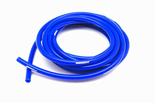 Autobahn88 Hochleistungs-Silikon-Vakuumschlauch, ID = 0,08 Zoll (2 mm), AD = 0,24 Zoll (6 mm), 15 Fuß (4,5 Meter), Blau