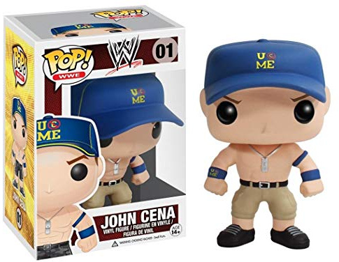 Funko 3414 WWE: John Cena Blue Cap Actionfigur
