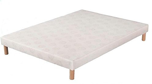 Hévéa Sélection Sommier tapissier volige 140x200 + 4 Pieds
