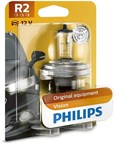 Philips 12620B1 - Bombillas para faros delanteros (R2, 1 unidad)