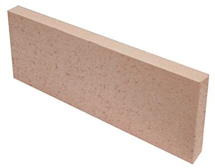 420x150x40 Schamotteplatte Schamott Kachelofen Schamotte