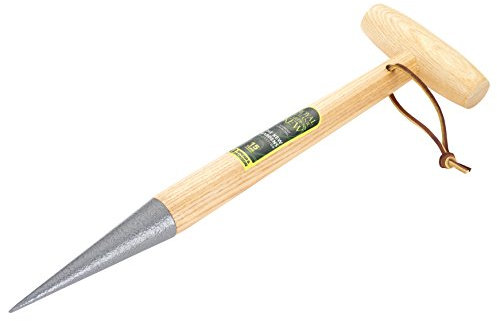 Spear & Jackson 4102KEW Kew Gardens Collection 12 Handle Carbon Steel Dibber