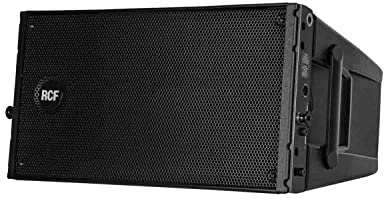 RCF HDL 10-A 1400-watt Dual 8-inch Active Line Array Module - Black (Each)