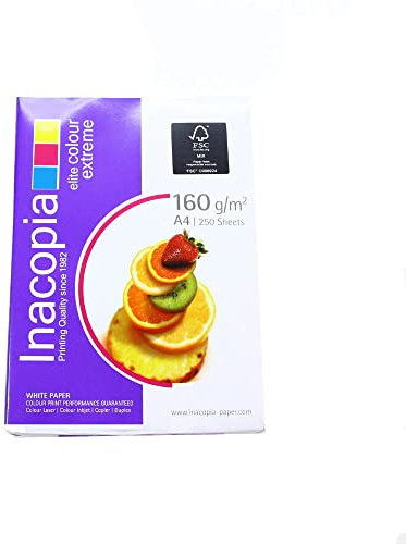 Inacopia elite colour extreme Papier 160g/m² DIN-A4 250 Blatt
