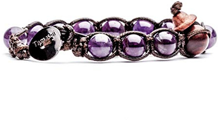 Bracciale tibetano buddista in Ametista MainApps