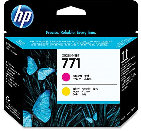 HP 771 Magenta und Gelb Original Druckkopf für HP DesignJet