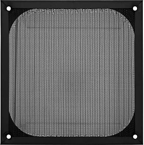InLine 33372S fan grill aluminium filter 140 x 140 mm black