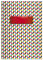1 Grafisches Designer Notizheft DIN A4 Schulheft, Schreibhefte mit Rauten Lineatur 20 (blanko Heft)