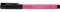 Faber-Castell 167429 – Stylo pinceau Stylet encre de Chine PITT, Largeur de trait B, Couleur 129, garance rose