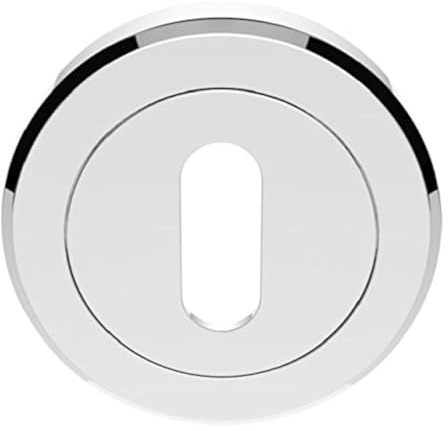 Carlisle Brass SZM Lock Profile Escutcheon, Polished Chrome, SZM003CP