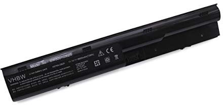 vhbw Batterie Compatible avec HP ProBook 4330s, 4331s, 4340s, 4341s, 4430s, 4431s, 4435s, 4436s, 4440s Ordinateur Portable (6600mAh, 11,1V, Li-ION)