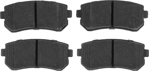 TRW GDB3421 Brake Pad Set of 4 Compatible for Kia Picanto/Eko Taxi II (TA) 2011-2018 Rear Axle and Other Vehicles