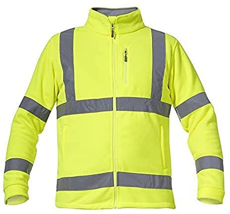 LAHTI PRO L4010905 Warnschutz-/FleeJacke Arbeitsjacke EN 13688/EN ISO 20471-GELB, Größe, Gelb, XXL/58