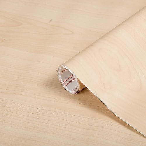d-c-fix vinilo adhesivo muebles arce efecto madera autoadhesivo impermeable decorativo para cocina, armario, puerta, mesa papel pintado forrar rollo láminas 45 cm x 2 m