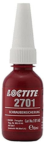 Loctite 195827 Tube de Remplissage Freinfilet 2701, 10 ML